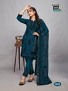 Black Bunny By Blue Hills Heavy Work Rayon Designer Kurtis With Bottom Dupatta Wholesale Shop In Surat